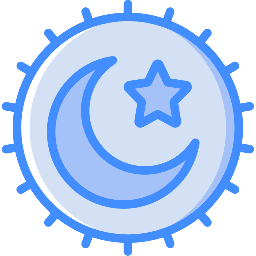 야간 모드 Basic Miscellany Blue icon