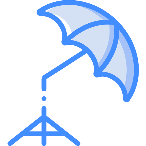 우산 Basic Miscellany Blue icon