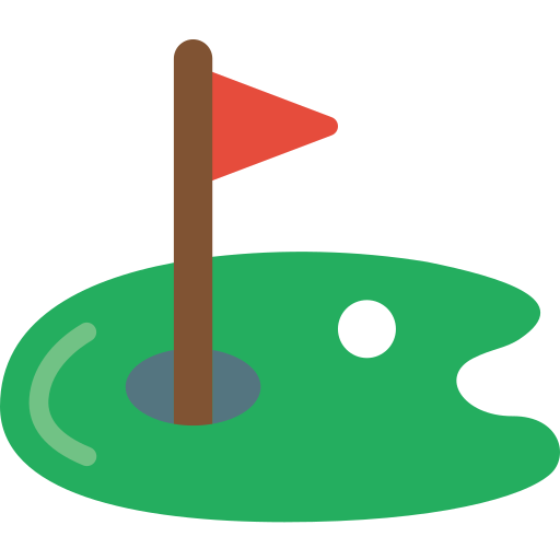 golf Basic Miscellany Flat icono