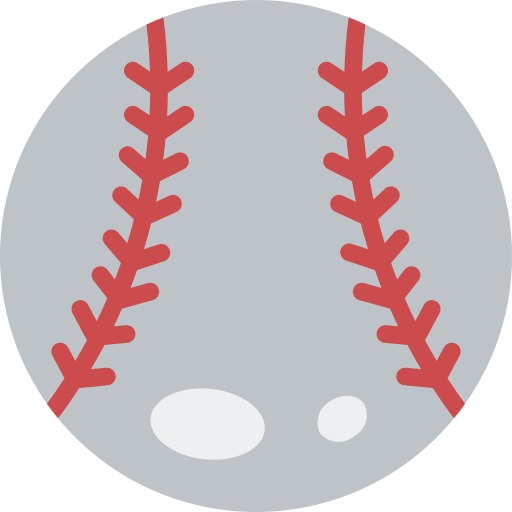 Baseball Basic Miscellany Flat icon