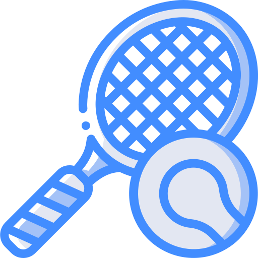 tennis Basic Miscellany Blue Icône