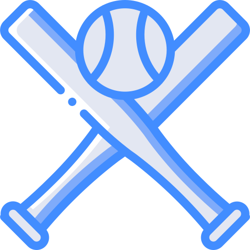 baseball Basic Miscellany Blue ikona