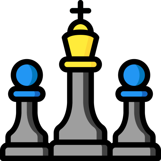 Chess Basic Miscellany Lineal Color icon