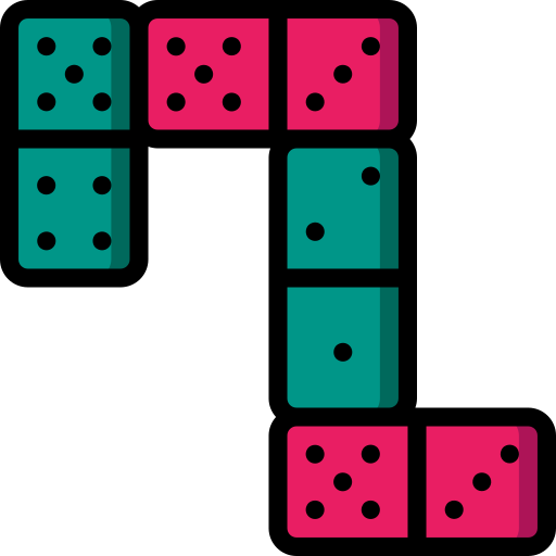 Domino Basic Miscellany Lineal Color icon