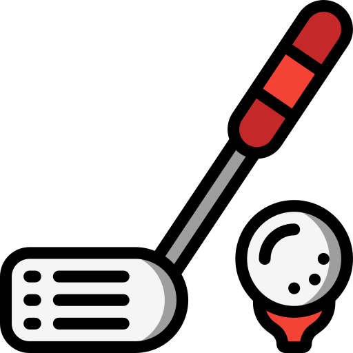 Golf Basic Miscellany Lineal Color icon