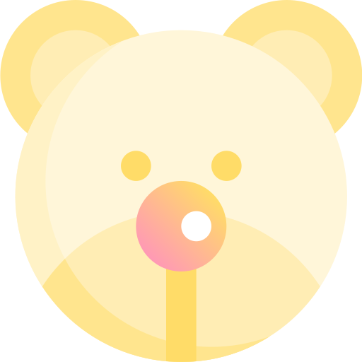 Teddy bear Fatima Yellow icon