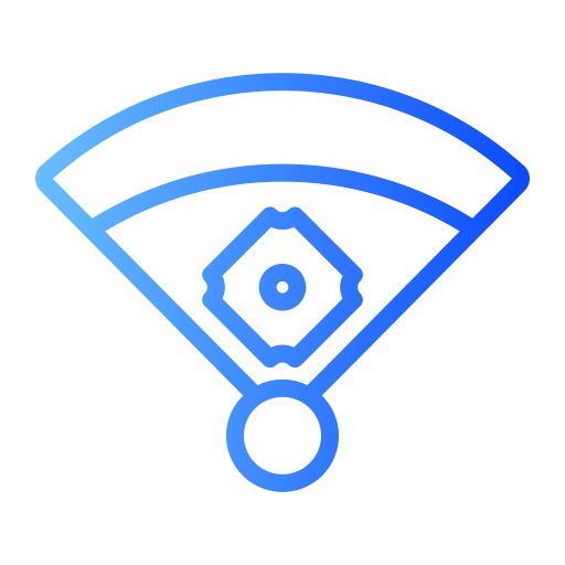 baseballfeld Generic gradient outline icon