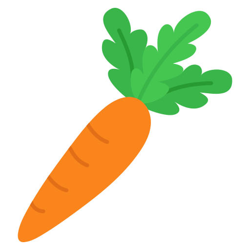 carota Generic color fill icona