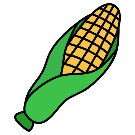 kolba kukurydzy Generic color lineal-color ikona