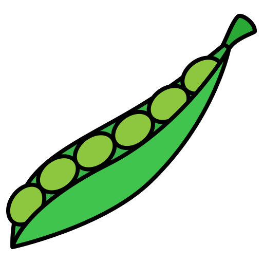 haba de soja Generic color lineal-color icono