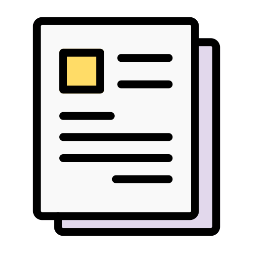 Submission Generic color lineal-color icon