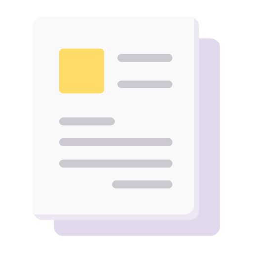 Submission Generic color fill icon
