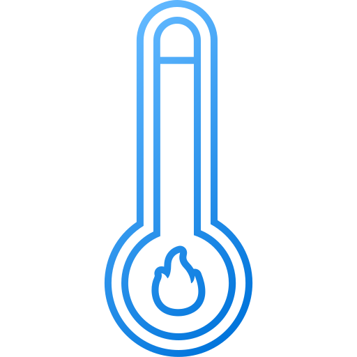 Temperature Generic gradient outline icon