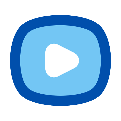 reproductor de video Generic color lineal-color icono