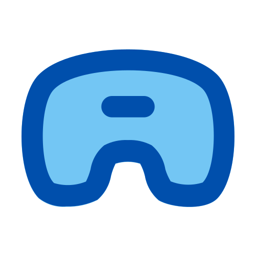 Vr glass Generic color lineal-color icon