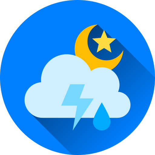 tormenta Generic gradient fill icono