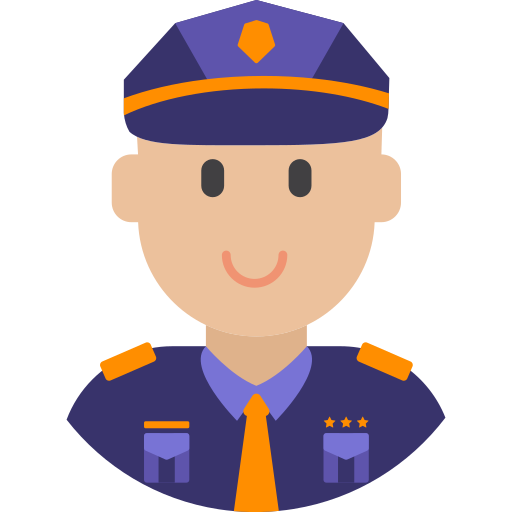 polizei Generic color fill icon