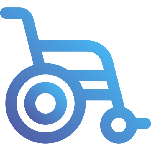車椅子 Generic gradient outline icon