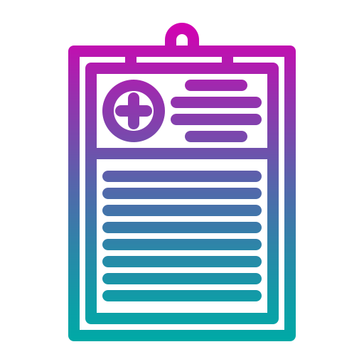 Medical record Generic gradient outline icon