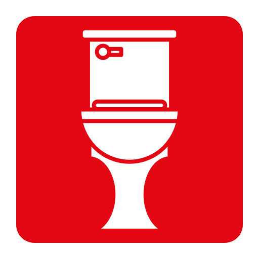 toilet Generic color fill icoon
