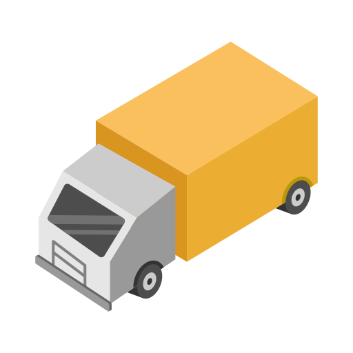 camion del trasloco Generic color fill icona