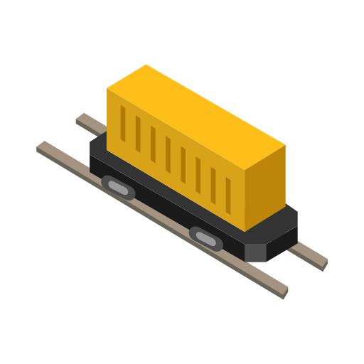 tren de carga Generic color fill icono