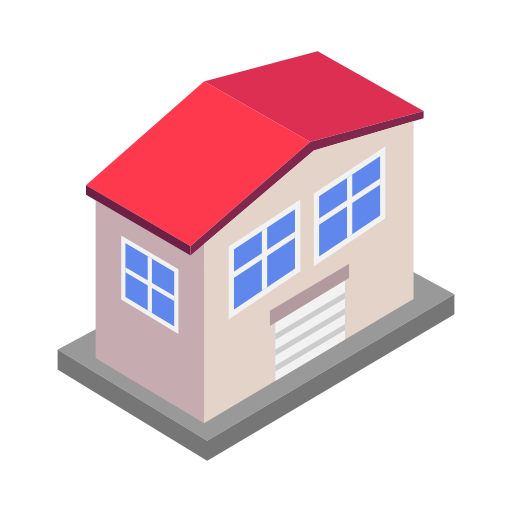 Modern house Generic color fill icon