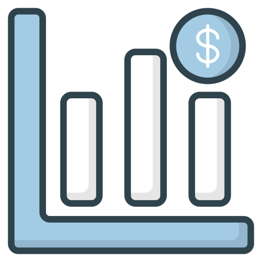 Business chart Generic color lineal-color icon