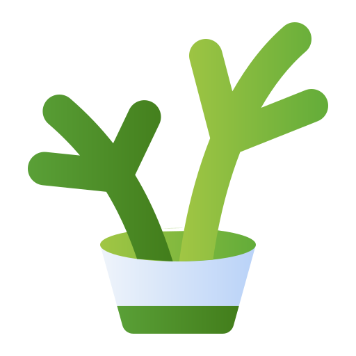 Staghorn fern Generic gradient fill icon