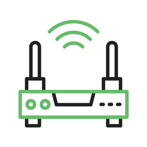Router device Generic color outline icon