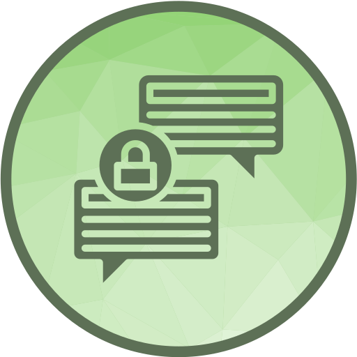 Secure messaging Generic color lineal-color icon