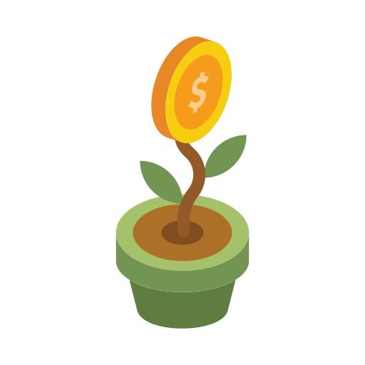 Money plant Generic color fill icon
