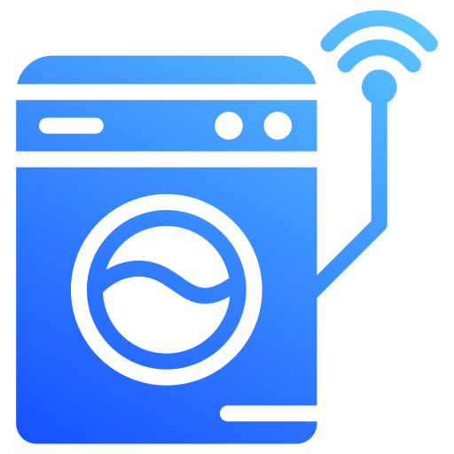 lavatrice intelligente Generic gradient fill icona