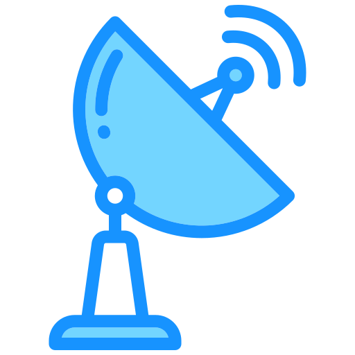 Satellite dish Generic color lineal-color icon