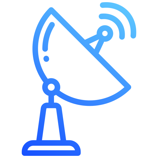 antena parabólica Generic gradient outline icono