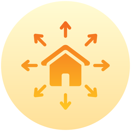 Smart home Generic gradient fill icon