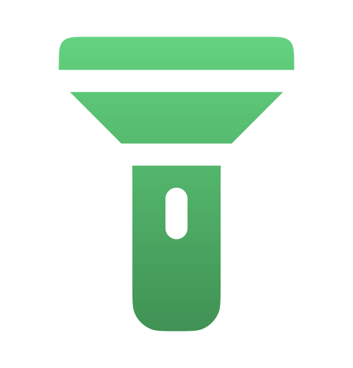 Flashlight Generic gradient fill icon