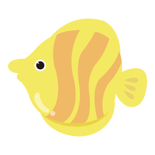 pesce tropicale Generic color fill icona