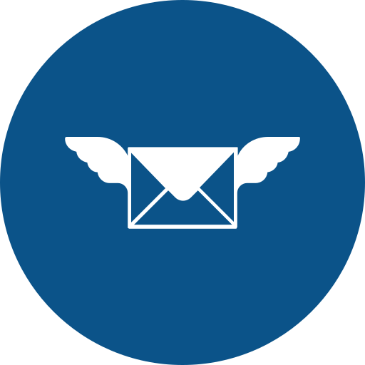 Express mail Generic color fill icon