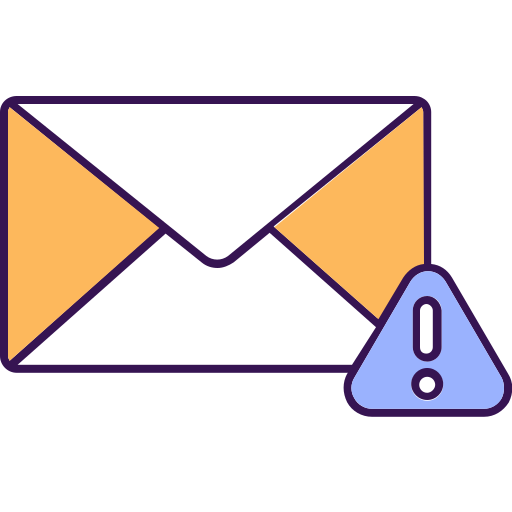 Mail alert Generic color lineal-color icon