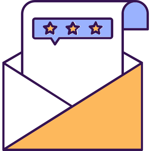 Star rating Generic color lineal-color icon