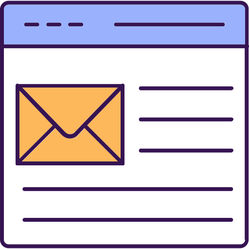 webmail Generic color lineal-color icon
