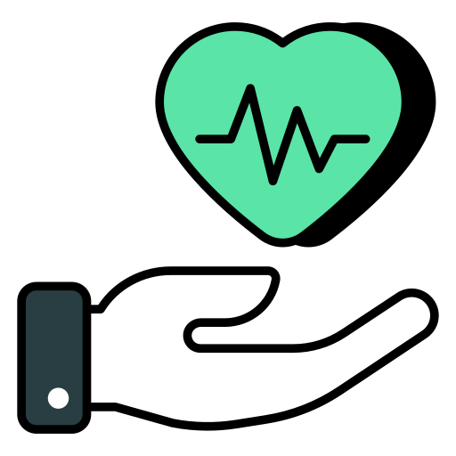 Heart rate Generic color lineal-color icon