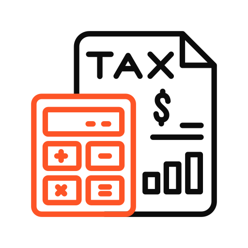 Tax Generic color outline icon