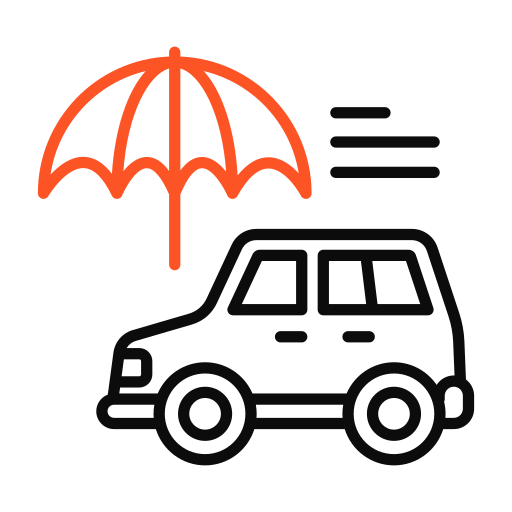 Car insurance Generic color outline icon