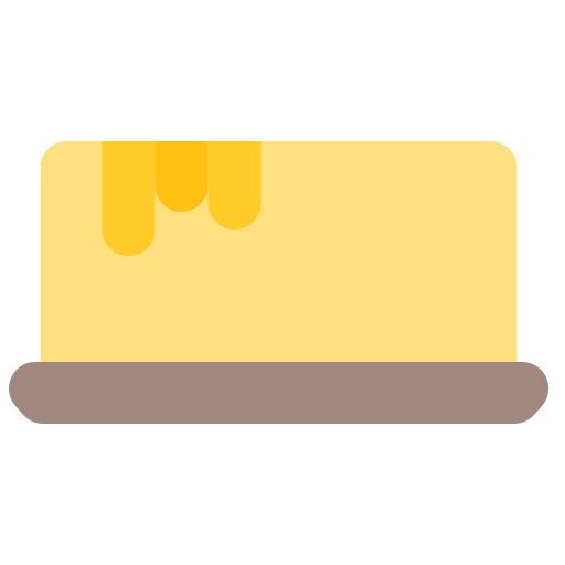 バター Generic color fill icon