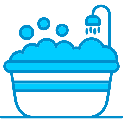 Bathtub Generic color lineal-color icon