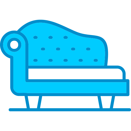 Chaise longue Generic color lineal-color icon