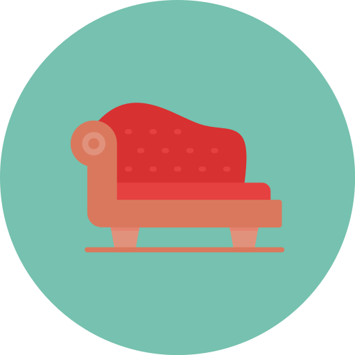 Chaise longue Generic color fill icon