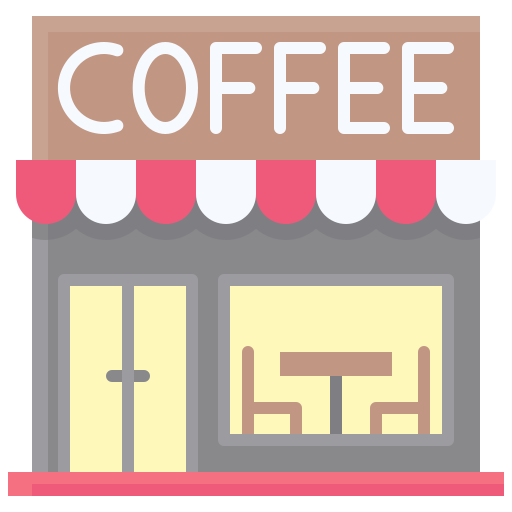 Coffee shop Generic color fill icon